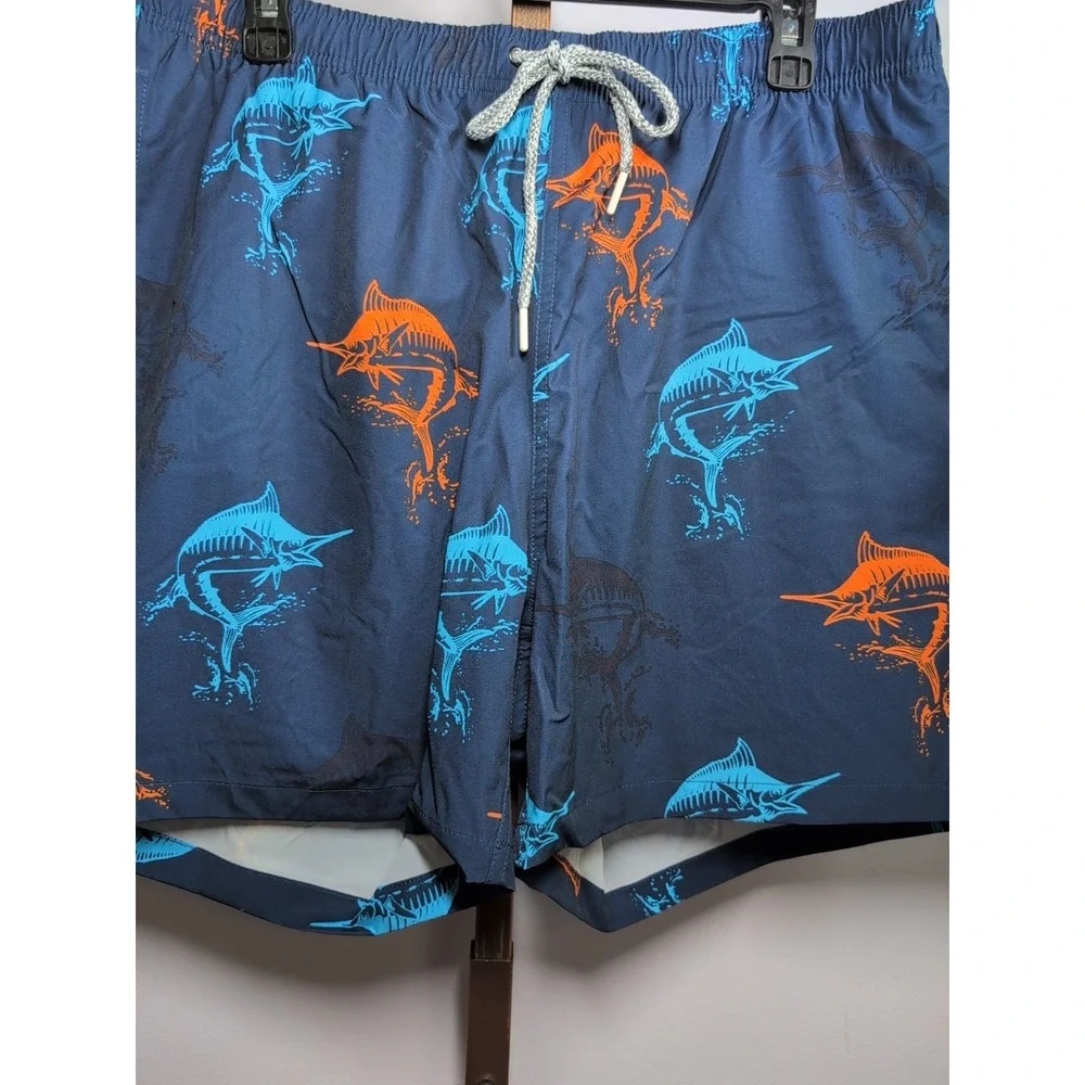 Rainforest Swim Trunks Navy‎ Blue Mens Size Large NEW $69 Men's NWT